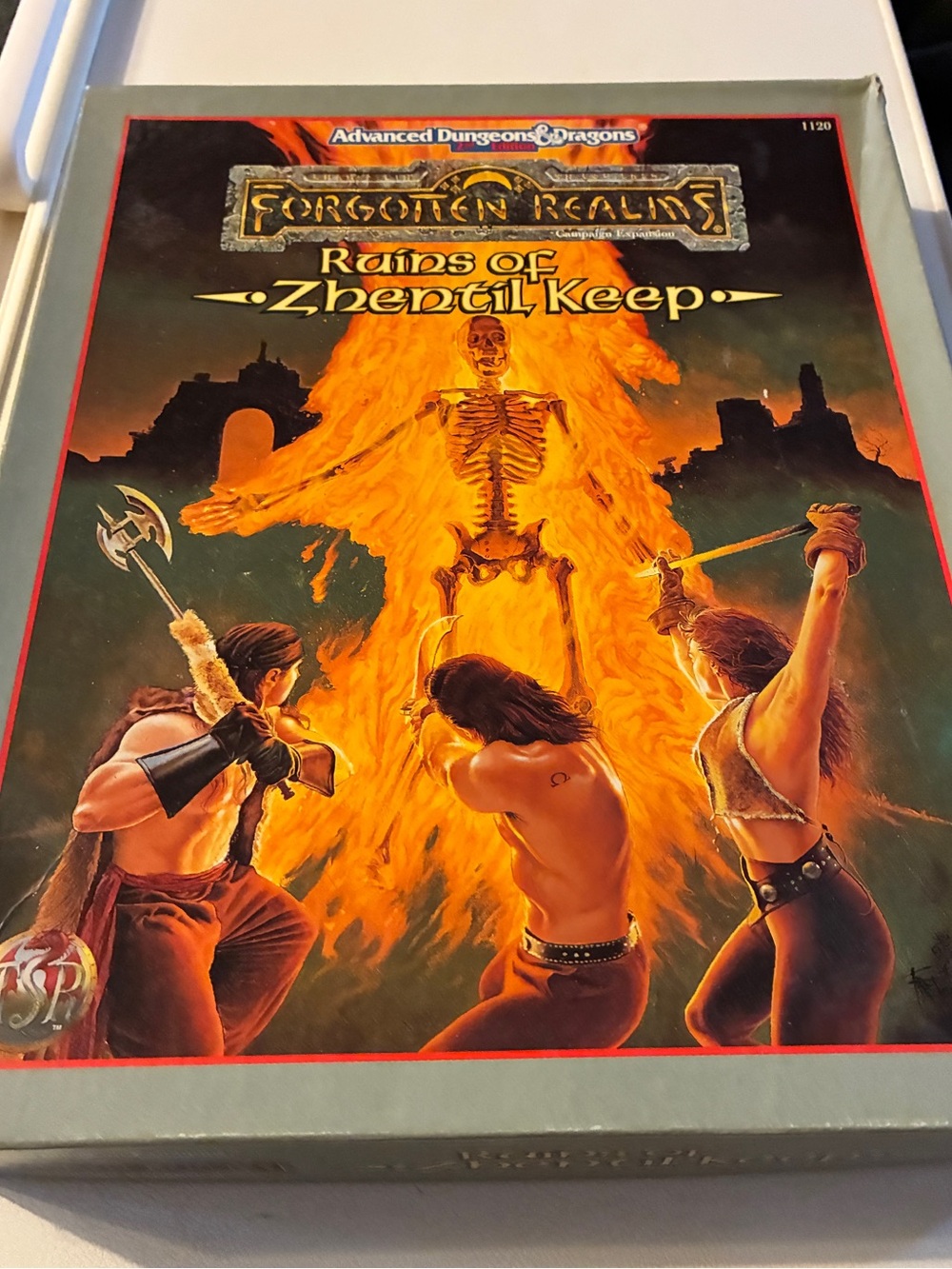 (TSR #1120) AD&D 2nd Ed. - Ruins of Zhentil Keep Boxed Set - Original
